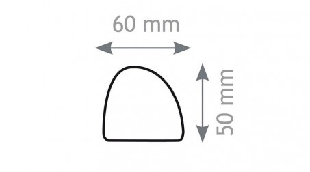 Batte de couvreur, nylon - Forme