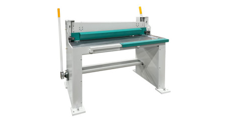 Cisaille guillotine d'atelier 1,05ml - acier 1,5 mm -butée arrière 750mm incluse