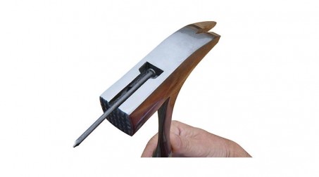 Marteau charpentier porte-clou magnétique Jouanel 320 mm manche acier