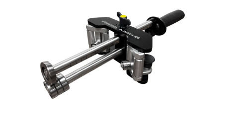 Plieuse à main courbe, simple colonne, 4 rouleaux de guidage - 200 mm