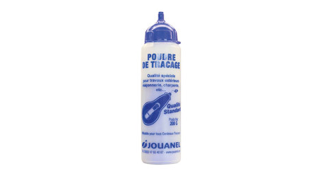 Poudre à tracer bleue 200 g