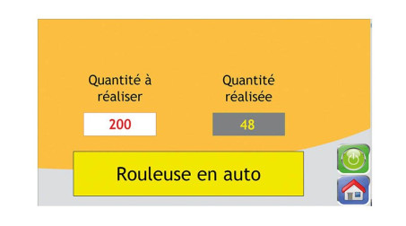 Rouleuse moulureuse auto ,1 moulure ,largeur 1000,capacité acier 1 mm - Vue CN1