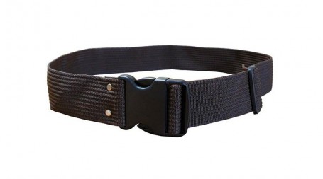 Ceinture avec boucle plastique, longueur 120 cm largeur 5 cm