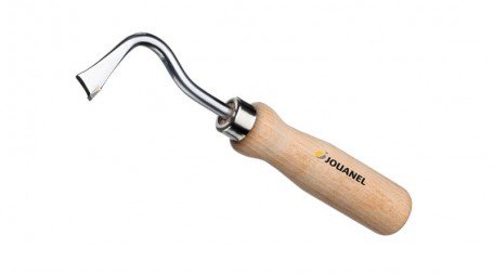Griffe à zinc avec embout carbure, manche bimatière