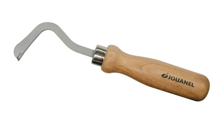 Griffe à zinc avec embout carbure, manche bimatière