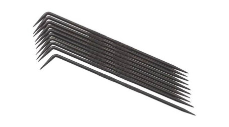 Lot de 10 pointes à tracer longueur 190 mm