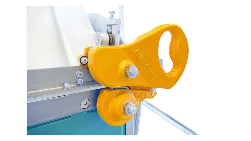 Rullesaks for plateknekke Sink 0,8 mm, stål 0,63 mm, Jouanel 