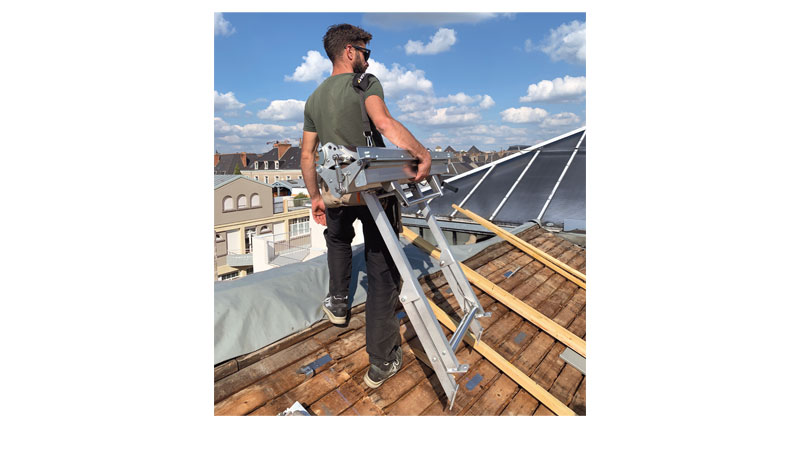 Plieuse de chantier 1 M aluminium