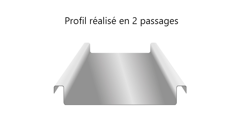 Profileuse électrique légère pour joint debout - realisation5