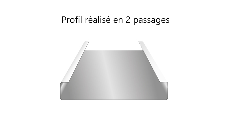 Profileuse électrique légère pour joint debout - realisation6