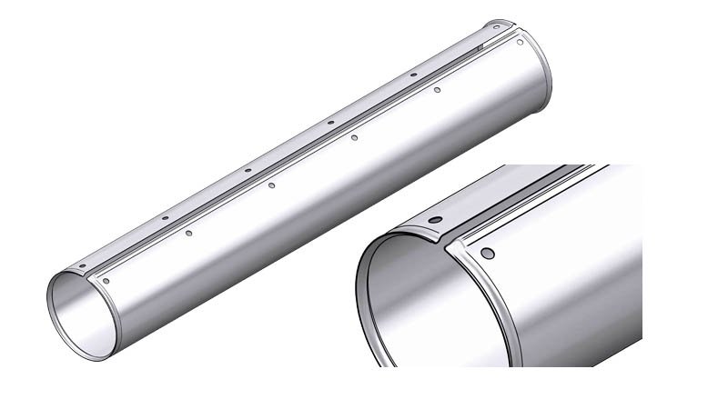 Rouleuse moulureuse auto ,1 moulure ,largeur 1000,capacité acier 0.8 mm - Schema Rouleau